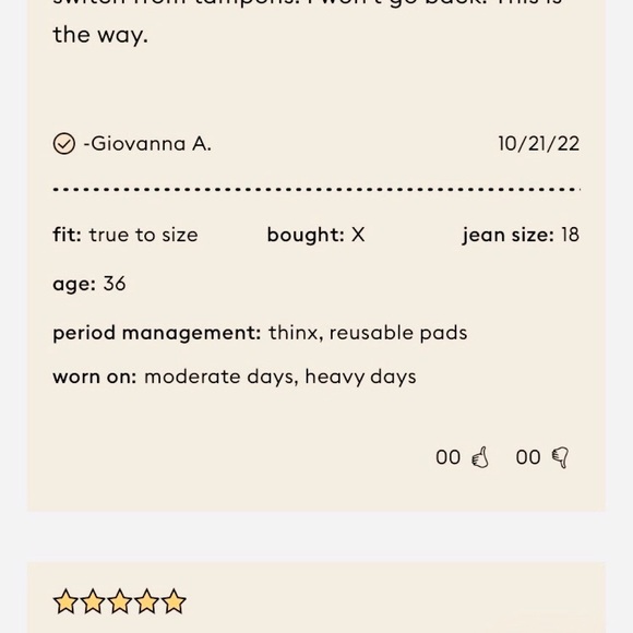 NEW✅ITHINX FOR ALL PERIOD SUPER ABSORBENCY SIZE MEDIUM - Picture 7 of 9